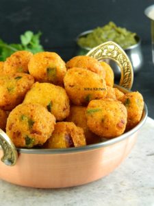 Cauliflower Hushpuppies Video recipe - Nitha Kitchen