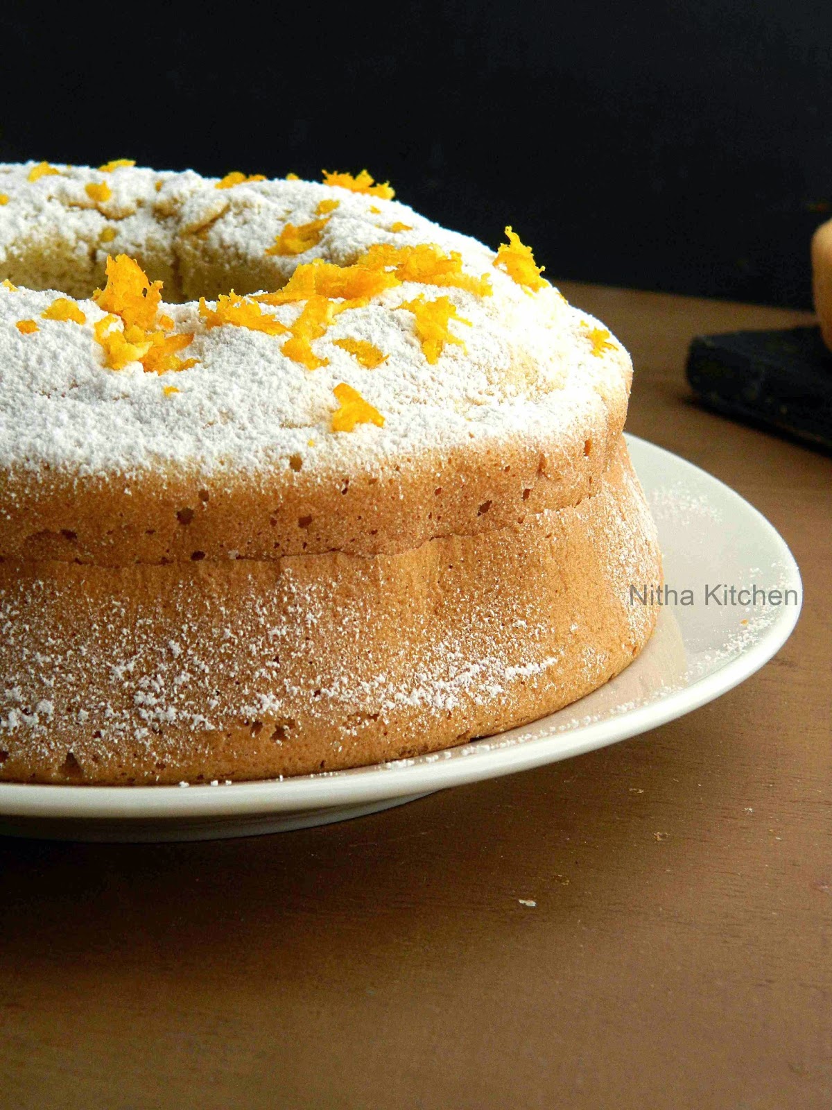 Lemon Chiffon Cake - Jo Cooks