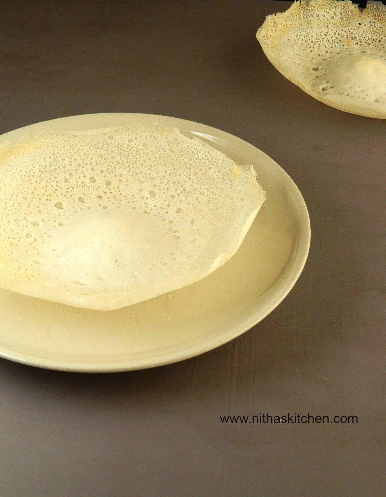 No Yeast Kerala Appam Recipe - Nitha Kitchen