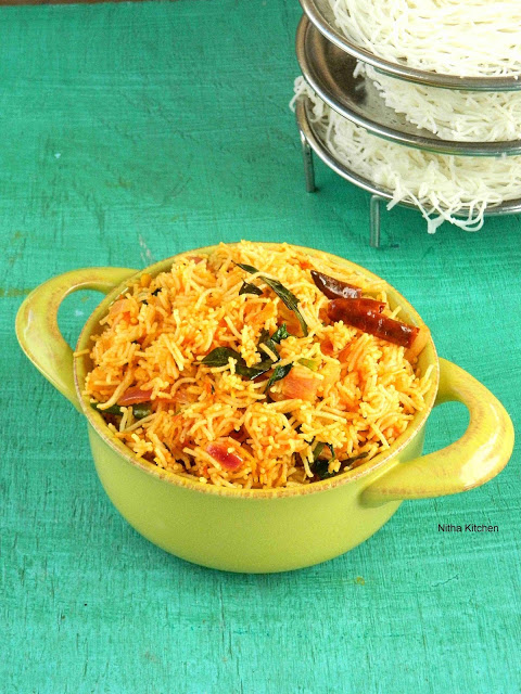 Tomato Sevai Thakkali Sandhagai Idiyappam Recipe - Nitha Kitchen