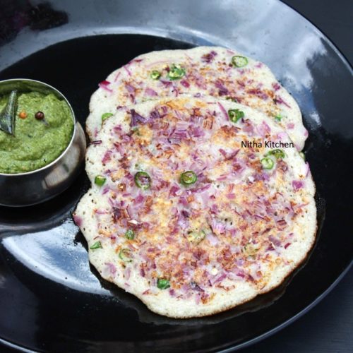 Kambu Uthappam | Millet Ootappam Video Recipe - Nitha Kitchen