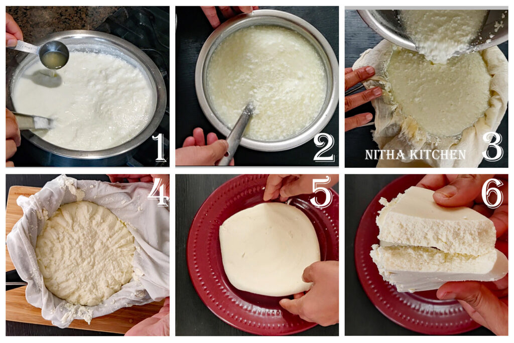 homemade cream cheese preparation