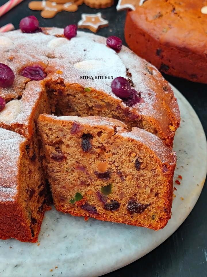 Kerala plum cake | Christmas special plum cake recipe